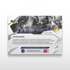 Hokejová kartička L-45 Lukáš Rousek - SportZoo Svenska hockeyligan 2025/26 LIVE