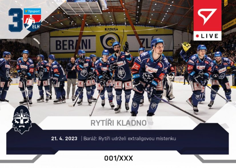 L-122 Rytíři Kladno TELH 2022/23 LIVE