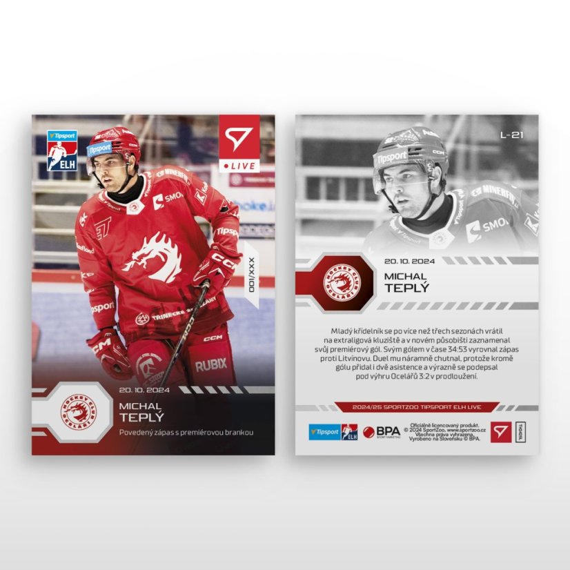 L-21 Michal Teplý TELH 2024/25 LIVE