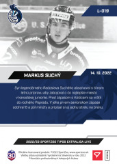 L-019 Markus Suchý TEL 2022/23 LIVE
