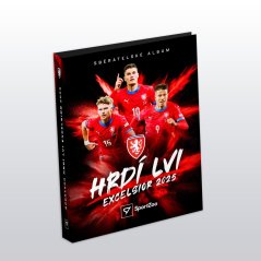Deskové album - fotbalové kartičky Hrdí Lvi 2025