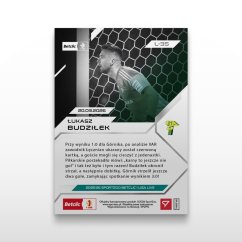 Fotbalová kartička L-35 Łukasz Budziłek - SportZoo Betclic 1 Liga 2025/26 LIVE