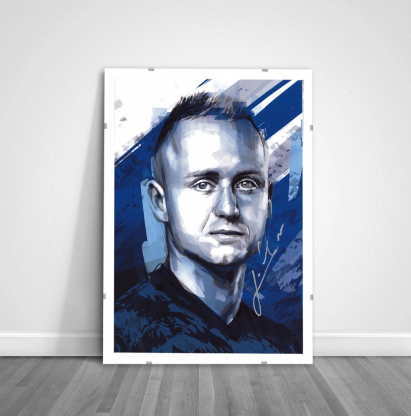 Podpísaný portrét Slovenskí Sokoli 2021 x/4 - Stanislav Lobotka