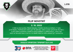 L-016 Filip Novotný TELH 2022/23 LIVE