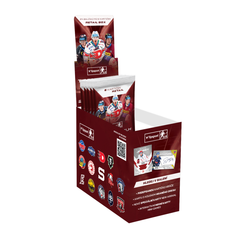 Retail box Tipsport ELH 2023/24 – 1. seria