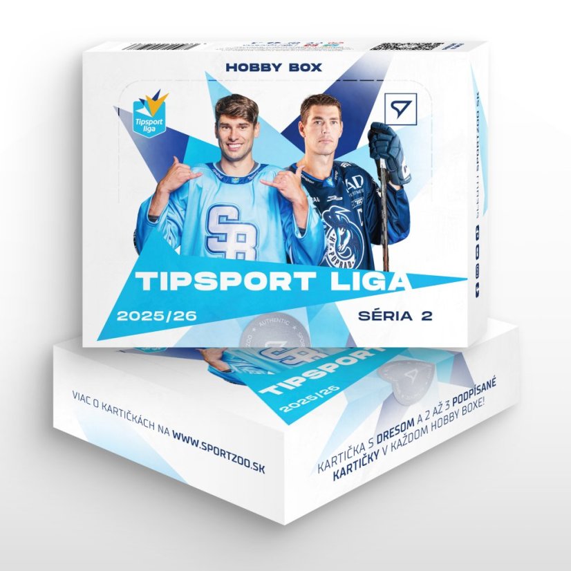 Hobby-låda - Hockeykort SportZoo Tipsport liga 2025/26 - Serie 2