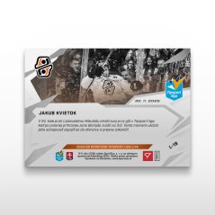 Hockey trading card L-19 JAKUB KVIETOK - SportZoo Tipsport liga 2025/26 LIVE