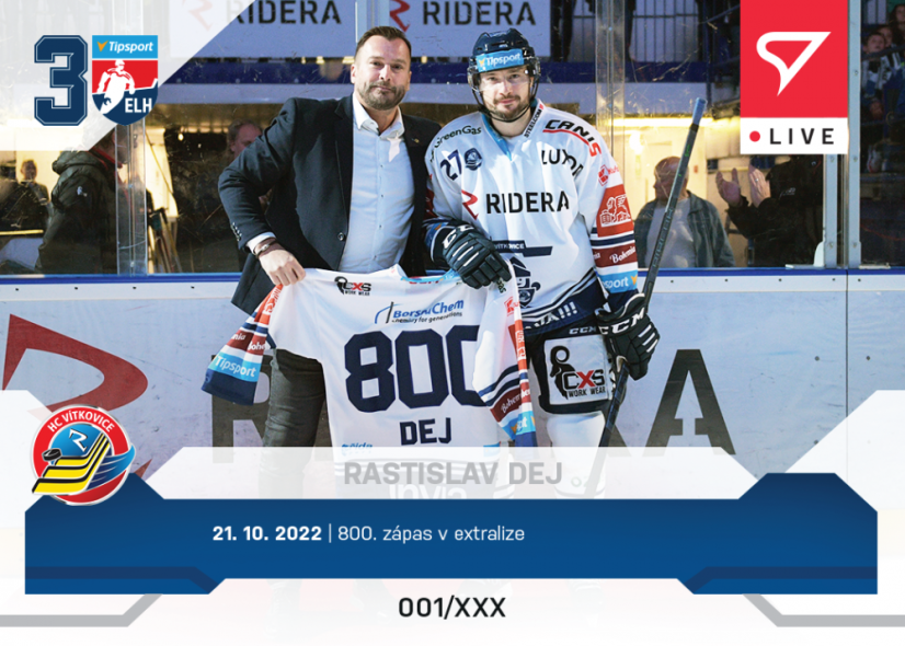 L-025 Rastislav Dej TELH 2022/23 LIVE