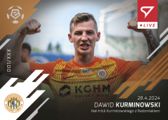 L-63 ZESTAW Dawid Kurminowski PKO Bank Polski Ekstraklasa 2023/24 LIVE + UCHWYT