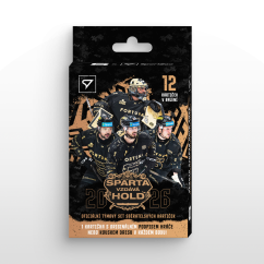 3 Box Pack - HC Sparta Praha Hockey Trading Cards - Sparta vzdává hold 2026