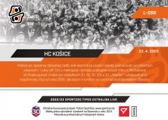 L-096 HC Košice TEL 2022/23 LIVE
