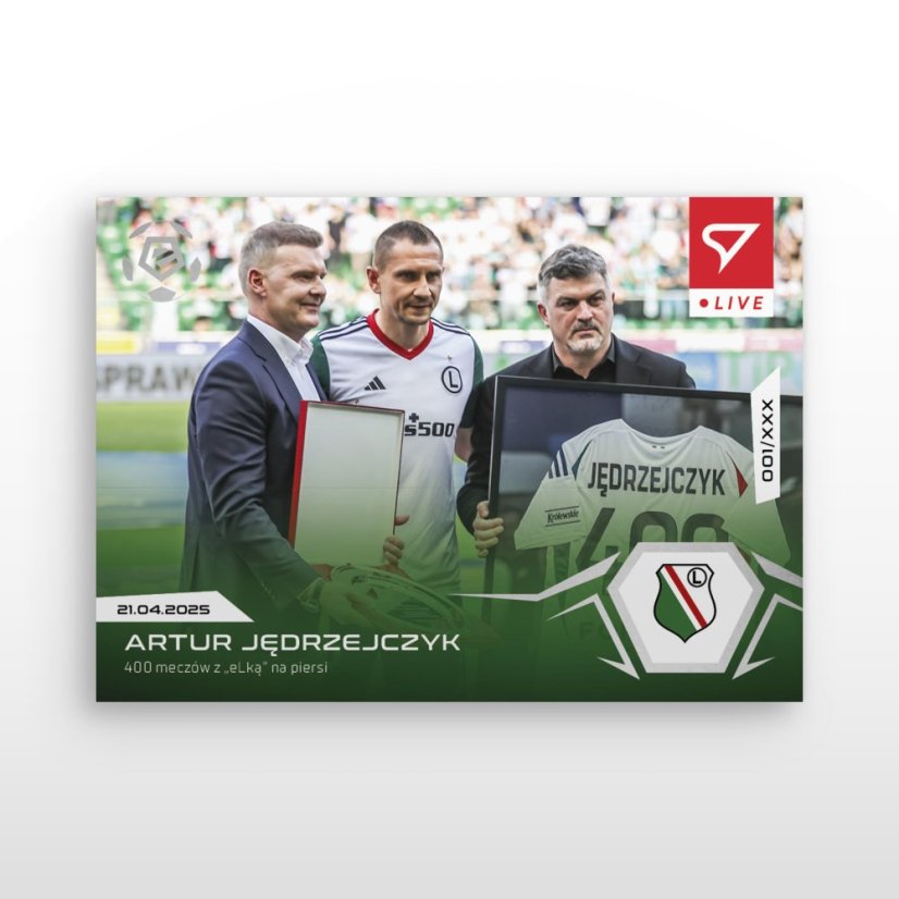 L-67 Artur Jędrzejczyk PKO BP Ekstraklasa 2024/25 LIVE