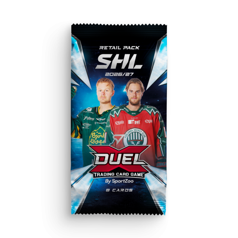 Retail box - hokejové kartičky SportZoo SHL 2026/27 Duel