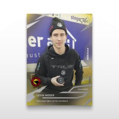 Hokejová kartička L-19 Levin Moser - SportZoo National League 2025/26 LIVE