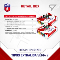 Retail box Tipos extraliga 2021/22 – 2. séria