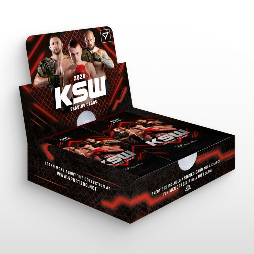 Hobby case - MMA kartičky SportZoo KSW 2026
