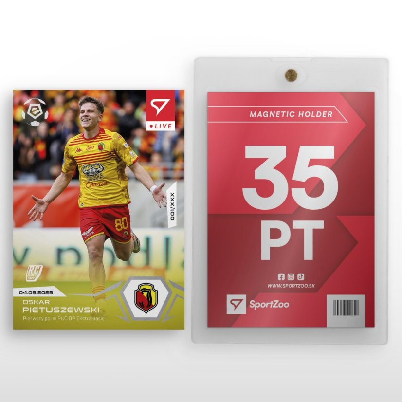 L-72 Oskar Pietuszewski PKO BP Ekstraklasa 2024/25 LIVE + HOLDER