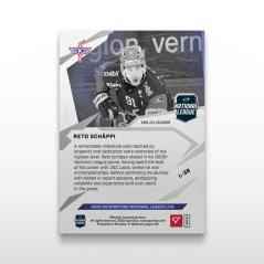Hockey trading card L-38 Reto Schäppi - SportZoo National League 2025/26 LIVE