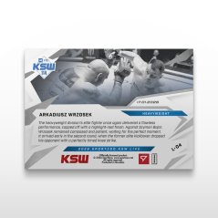 Karta MMA L-04 Arkadiusz Wrzosek - SportZoo KSW 2025/26 LIVE
