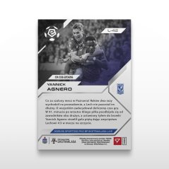 Fotbalová kartička L-42 Yannick Agnero - SportZoo PKO BP Ekstraklasa 2025/26 LIVE