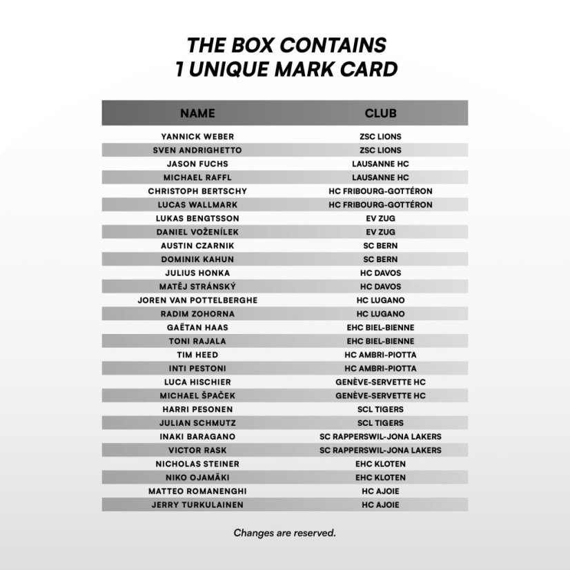 Exclusive box National League 2024/2025 - Series 1