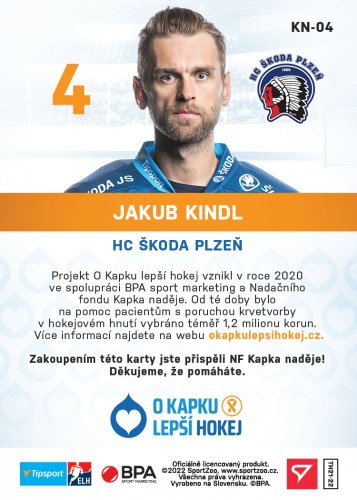 KN-04 Jakub Kindl TELH 2021/22 KAPKA NADĚJE