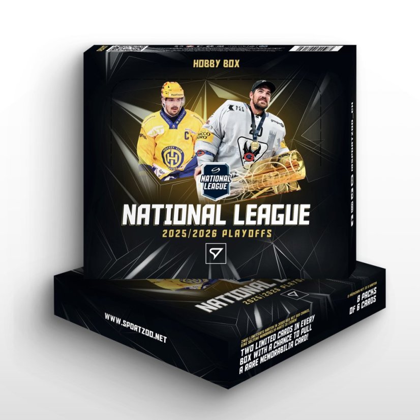 Hobby case - hokejové kartičky SportZoo National League 2025/26  Playoffs
