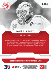 L-058 Ondřej Kacetl TELH 2022/23 LIVE