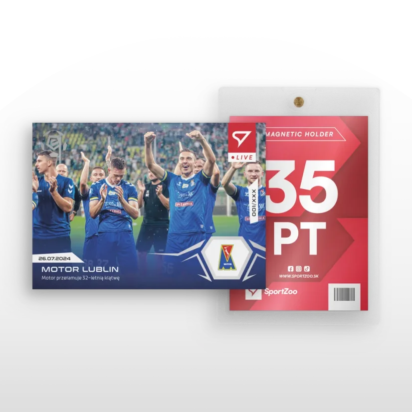 L-03 ZESTAW Motor Lublin PKO BP Ekstraklasa 2024/25 LIVE + UCHWYT