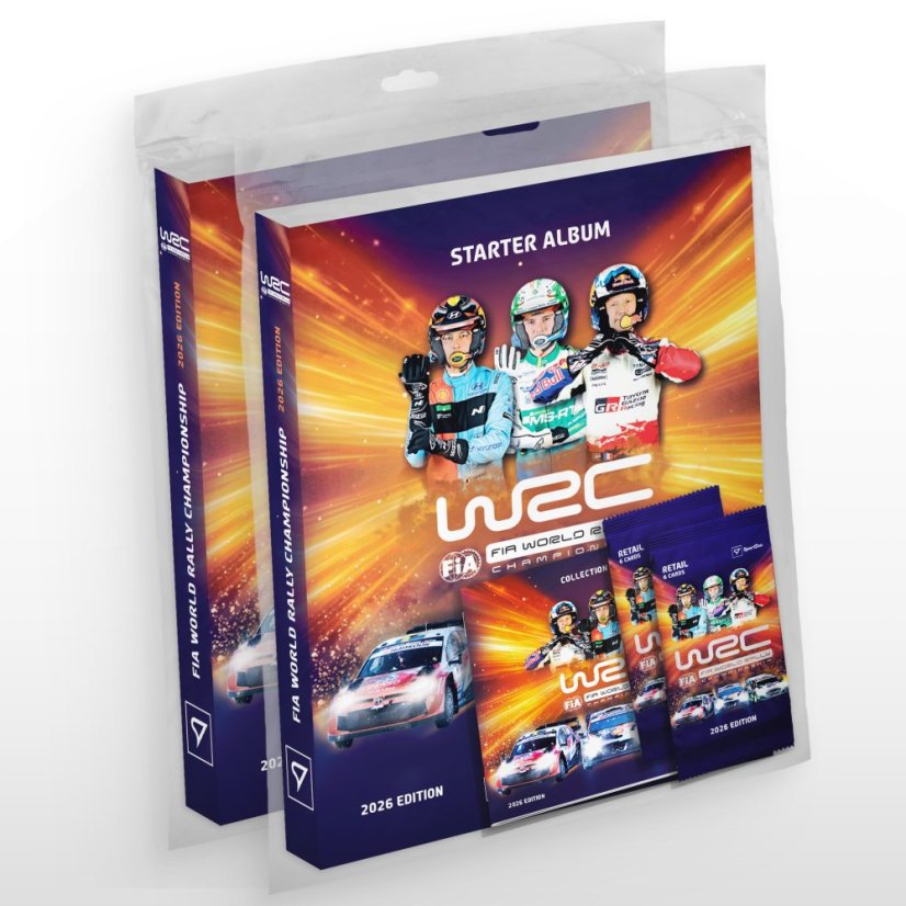 Starter Pack - Rally Trading Cards SportZoo WRC 2026 edition