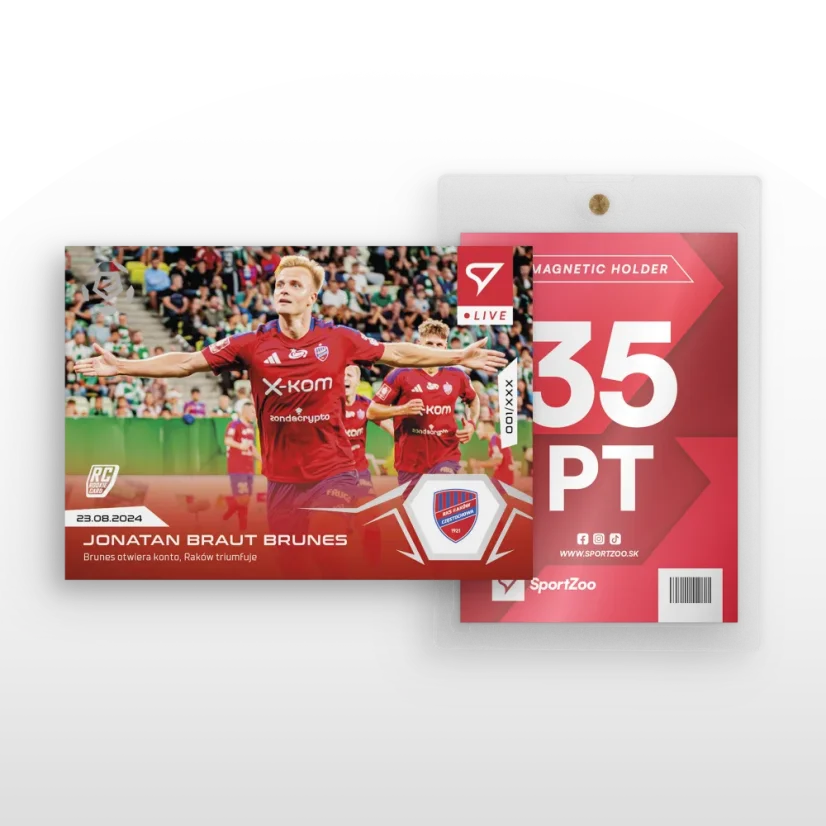 L-11 ZESTAW Jonatan Braut Brunes PKO BP Ekstraklasa 2024/25 LIVE + UCHWYT