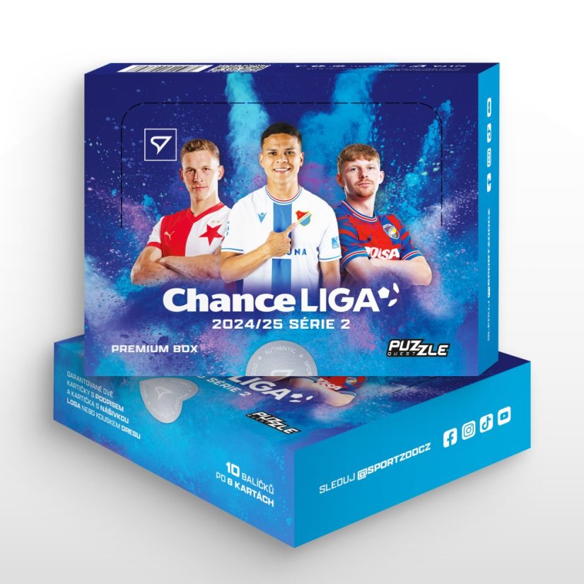 Case of 6 Premium boxes Chance Liga 2024/25 – Series 2
