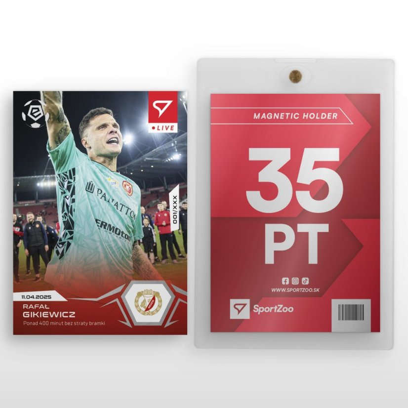L-63 SADA Rafał Gikiewicz PKO BP Ekstraklasa 2024/25 LIVE + UCHWYT