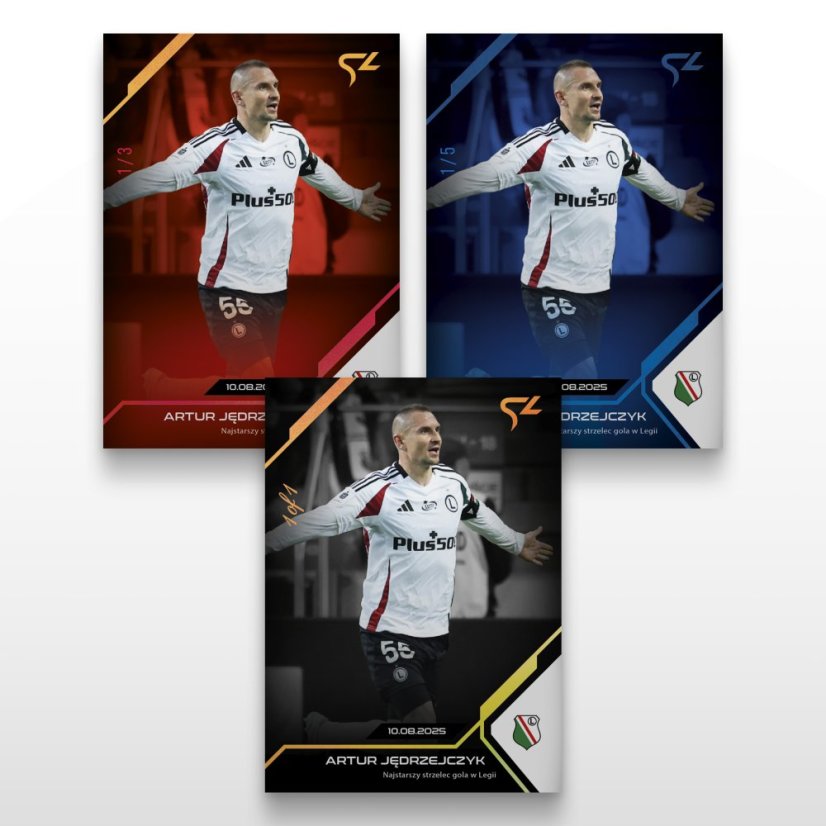 Football trading card L-07 Artur Jędrzejczyk - SportZoo PKO BP Ekstraklasa 2025/26 LIVE