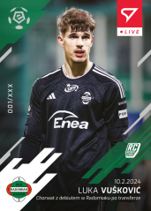 L-41 ZESTAW Luka Vušković PKO Bank Polski Ekstraklasa 2023/24 LIVE + UCHWYT