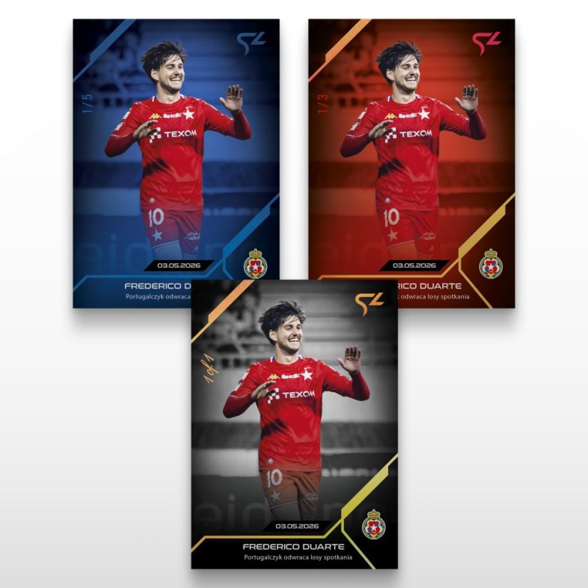 Football trading card L-48 Frederico Duarte - SportZoo Betclic 1 Liga 2025/26 LIVE