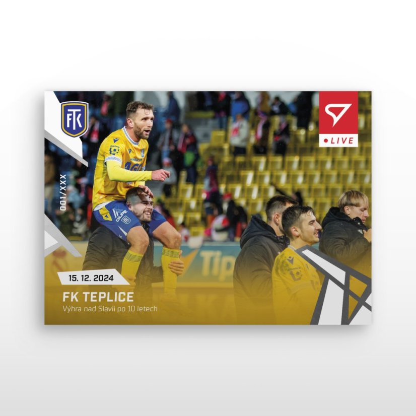 L-37 FK Teplice Chance Liga 2024/25 LIVE