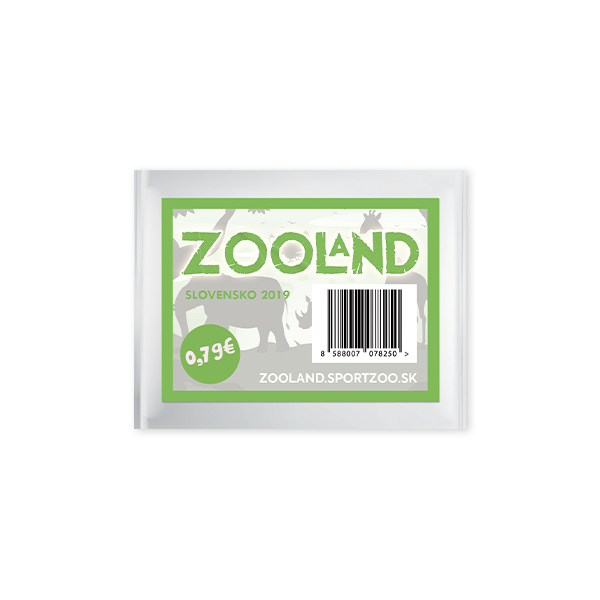 20 samolepek ZooLand 2019 20 samolepek ZooLand 2019