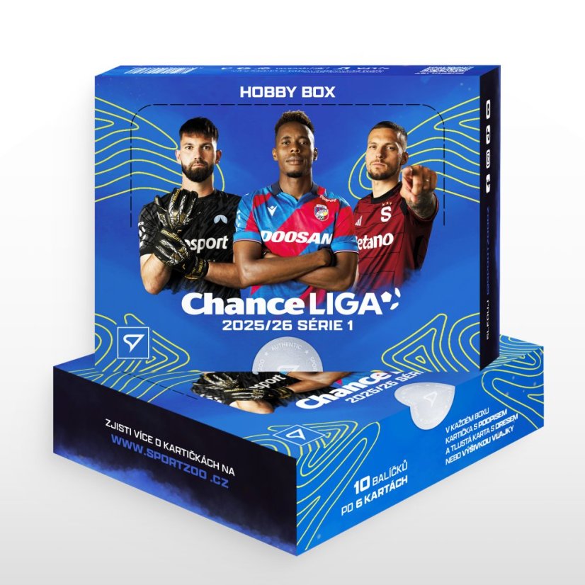 Hobby box - Football Trading Cards SportZoo Chance Liga 2025/26 - Series 1