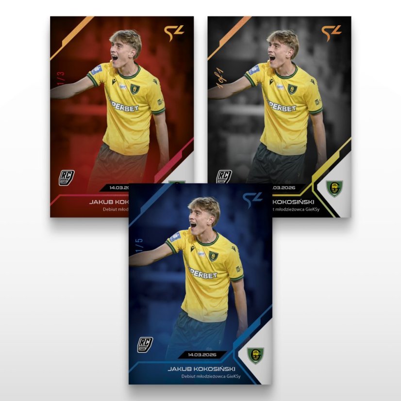 Karta piłkarska L-44 Jakub Kokosiński - SportZoo PKO BP Ekstraklasa 2025/26 LIVE