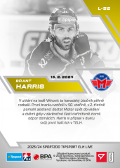L-52 Brant Harris TELH 2023/24 LIVE