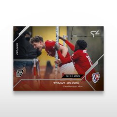 Futbalová kartička L-42 Tomáš Jelínek - SportZoo Chance Liga 2025/26 LIVE