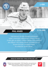 L-016 Phil Knies TEL 2022/23 LIVE