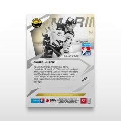 Hokejová kartička L-23 Ondřej Jurčík - SportZoo Tipsport ELH 2025/26 LIVE