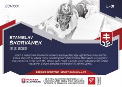 L-01 Stanislav Škorvánek Hockey Slovakia 2023 LIVE