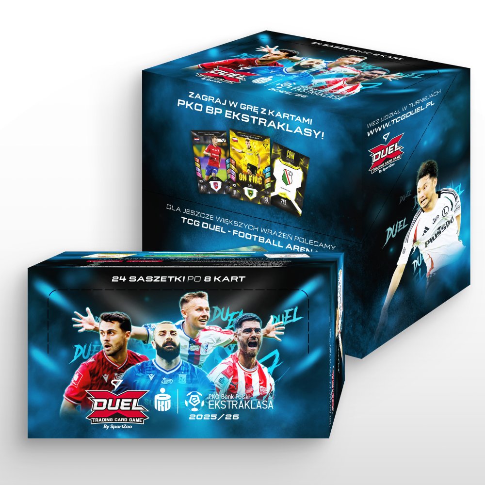 Retail box futbalové kartičky SportZoo PKO BP Ekstraklasa 2025/26