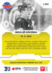 L-002 Mikuláš Hovorka TELH 2022/23 LIVE