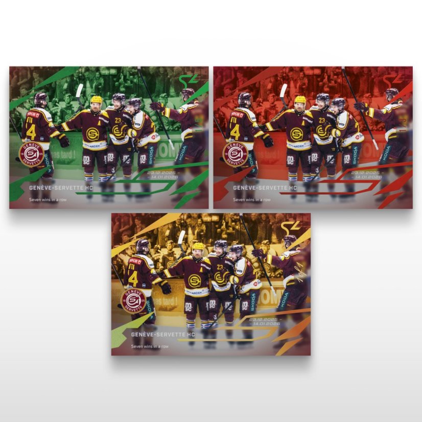 Hockey-samlar­kort L-30 Genève-Servette HC – SportZoo National League 2025/26 LIVE