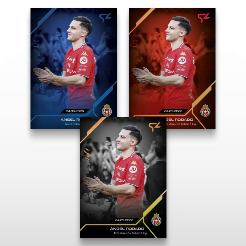 Football trading card L-54 Ángel Rodado - SportZoo Betclic 1 Liga 2025/26 LIVE