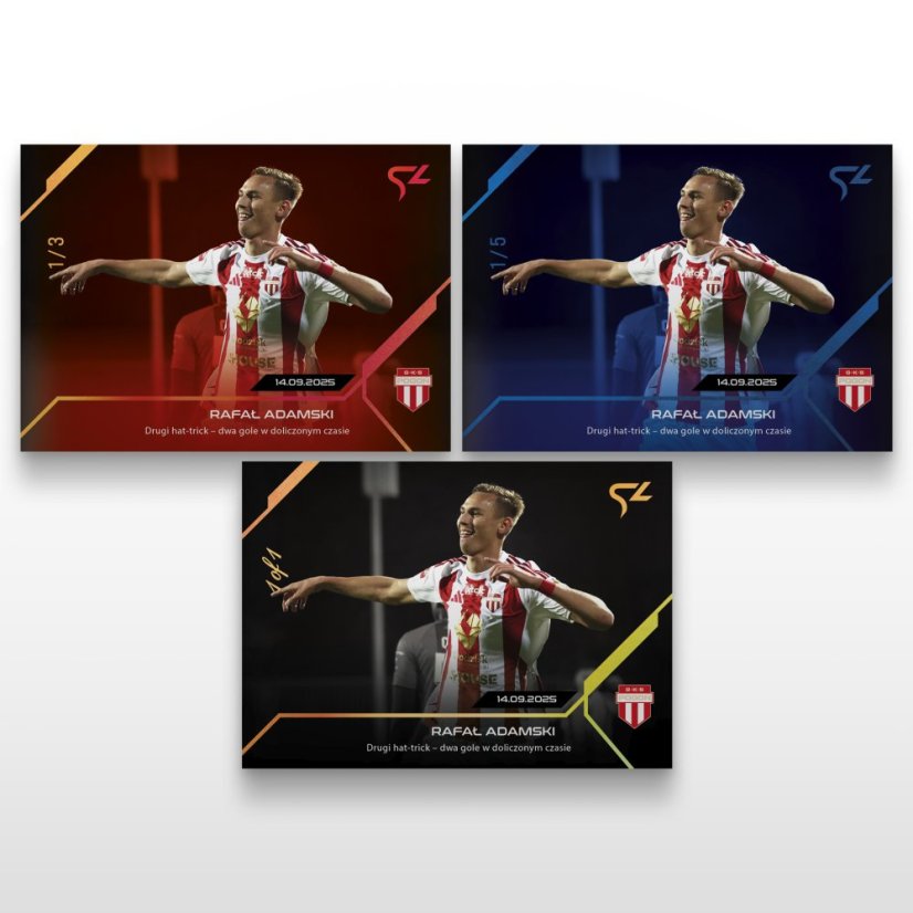 Karta piłkarska L-11 Rafał Adamski - SportZoo Betclic 1 Liga 2025/26 LIVE